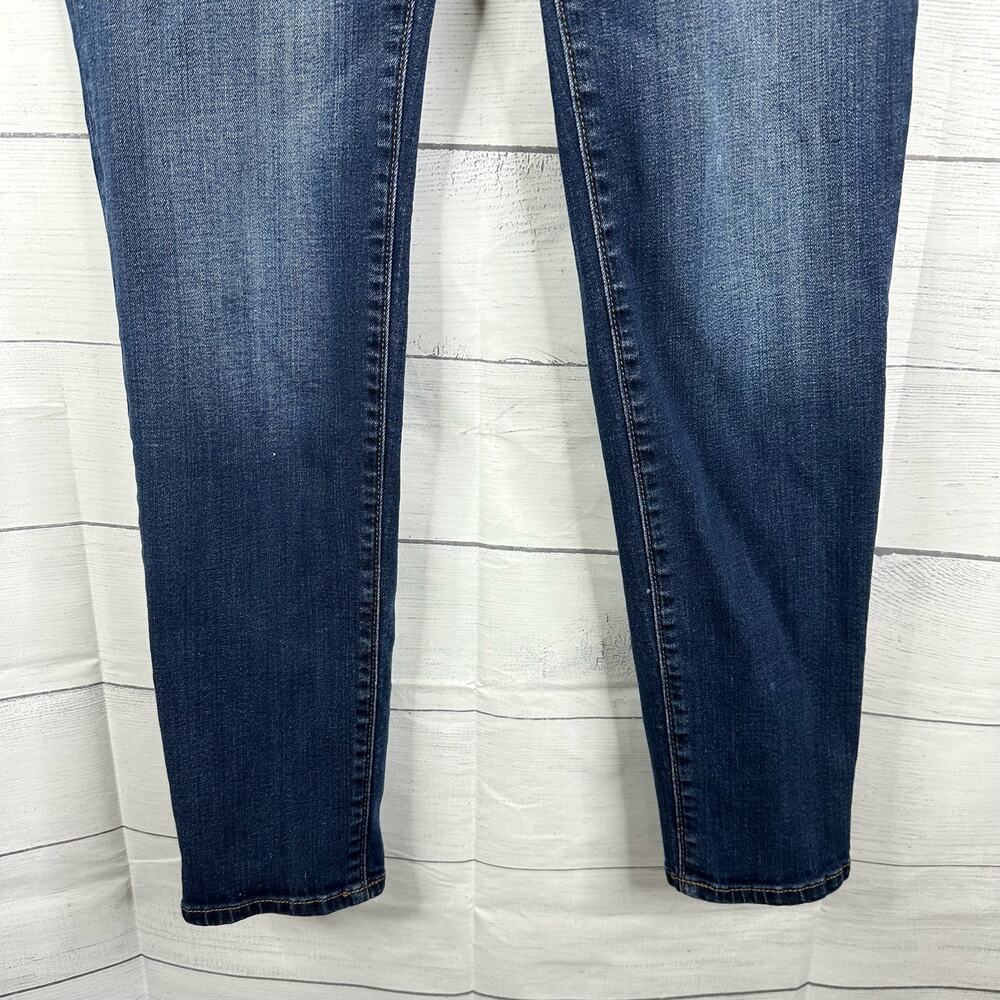 Mavi Womens size 29 Slim Ankle Whiskered Distressed Denim Jeans - Picture 4 of 9